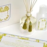Reed Diffuser in Hand Blown Glass Bottle,Asian Lychee Seda France