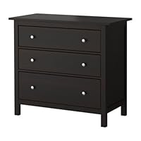 Ikea Hemnes Dresser Chest with 3 Drawers Solid Pine
