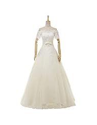  Lace-Up Applique Sequined Short Sleeves Organza/Tulle Bateau Neck   Ball Gown  Dress With a Bow(s) and a Sash 