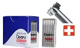 Economy Wheel Burs 0.8mm 6pack