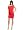 HALSTON HERITAGE Women's Off The Shoulder Dress, Poppy, Small