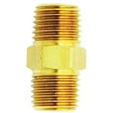 Buy Milton Industries (MILS646) Male Hex Nipple Brass Fitting - 2 Pack by Milton Industries