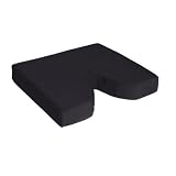 Essential Medical Supply Molded Coccyx Cushion, 18" x 16" x 3"