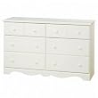 6-drawer Dresser Only - Vanilla Cream