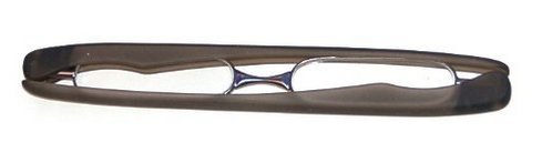 Podreader Folding Reading Glasses, Mini Pocket Reader, Presbyopic Glasses (Strength +3.0, black)