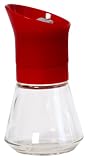 Linden Sweden Crushgrind Tulip Spice Grinder, Cranberry Red