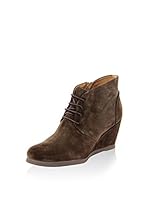 ROBERTO CARRIOLI Botines cuña (Marrón)