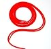 Red Round 120cm x 4mm shoe laces for Sports Shoes Fashion Trainer