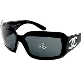 Chanel 5076-h Sunglasses Chanel 5076h Shiny Black New