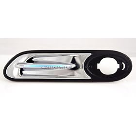 01-06 MINI Chrome Side Scuttles / Repeater (with Blue LED)