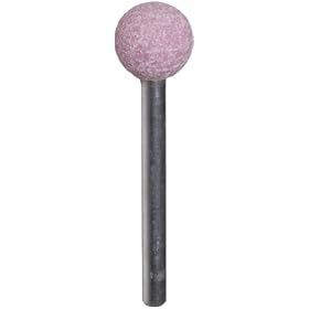 PFERD 32795 B122, Grit 80 - Medium, Aluminum Oxide Vitrified Mounted Point With 1/8" Shank