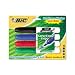 Whiteboard Markers, Fine, Chisel, Assorted BICGDEMP41AST Image