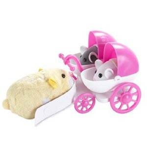 Zhu Zhu Pet Hamster Deluxe Accessories: Baby Hamster Stroller