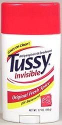 Tussy Anti-Perspirant Invisible Deodorant Solid Original - 1.7 OZ