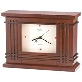 Martin House Tabouret Mantel Clock by Bulova - Frank Lloyd Wright Collection