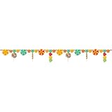 Creative Converting Sugar Buzz Ribbon Garland with Candy Shapes