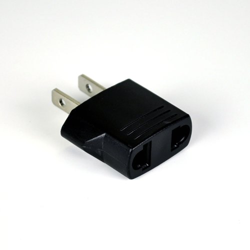 Goldsource® GS-10 European to American Outlet Plug Adapter