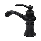 〔INK-0303050H〕　水栓（混合水栓・洗面ボウル・洗面台用蛇口）　ブラック(黒）