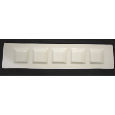 Five Compartment Sauce Dish #A5219