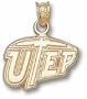 Univ Of Texas El Paso "Utep" 7/16" 10K Charm/Pendant