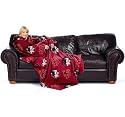 Florida State Seminoles Adult Comfy Throw Blanket with Sleeves
