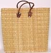 Moroccan Straw Summer Beach / Shopper / Tote Bag 20"x18"x7"