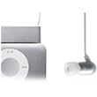 Radius Neckstrap Earbuds Designed for 3G iPod Nano - color Silver