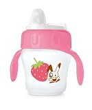 Philips AVENT SCF606/06 Decorated Training Cup 200 ml (Pink, 6 Months+)