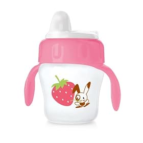 Philips AVENT SCF606/06 Decorated Training Cup 200 ml (Pink, 6 Months+)