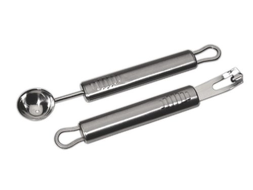 CHG 3368-00 Garnier-Set, 2-teilig / Kugelausstecher L&auml;nge 18.2 cm, Durchmesser 3.1 cm / Ka Preisvergleich