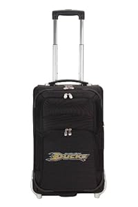 NHL Anaheim Ducks Carry-On Luggage, Black, 21-Inch