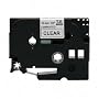 Brother 1/2 Inch x 26.2 Feet Black On Clear Standard Laminated Tape for P-Touch (TX131)