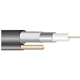 Axis Av82223 RG6 Coaxial Cables With Messenger (Single, 1000 Feet)