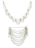 Bella Swag and Pearl Bead Necklace