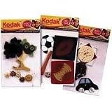 Kodak Dimensional Self Adhesive Stickers - Sports Assortment with Foot Ball, Baseball & Bat