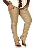 Apple Bottoms - Apple Bottoms Plus Size Coated Twill Skinny Pants