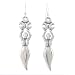 Triple Moon Lunar Goddess Dangle Earrings in Sterling Silver, #8120