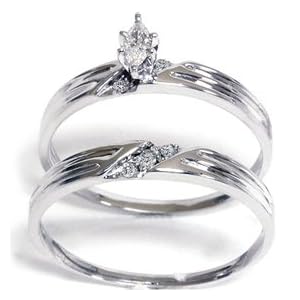 Marquise Cut Diamond Engagement Ring
