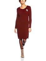 Les filles de Paris Vestido Punto Raisin (Burdeos)