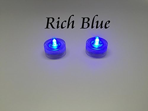 Reglow 2 Pack - Longboard, Skateboard, and Scooter LED Lights Multicolor - A Perfect Compliment to Light up Wheels (Rich Blue)