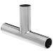 Dixon B7W-R75P Stainless Steel 316L Polished Fitting, Weld Long Tee, 3/4" Tube OD