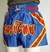 Sports : Thaibox Hose blau/rot/gelb
