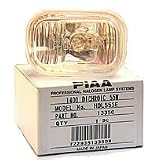 PIAA 1400 Platinum Series Clear Fog Silver Replacement lens and bulb