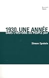 1930, une ann�e dans l'histoire du peuple juif