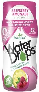 Wisdom Natural Brands - Raspberry Lemonade Water Drops 2.1 FL OZ Sugar-free and Gluten-free ( Pack of 2 )