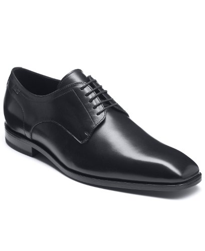 Hugo Boss Recco Plain Toe Lace Up Men's Shoes Style# 50130962-001 (13 M US, Black)