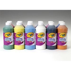 Crayola Artista II Washable Tempera Paint Set (Set of 12)