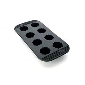Mastrad - F42400 - Moule � 8 Cannel�s Bordelais - Noir