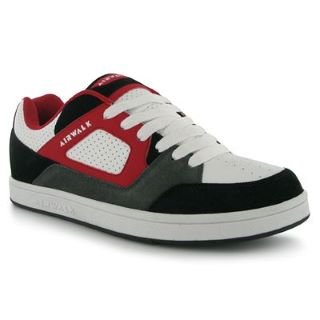Airwalk Mister A Mens Skate Shoes White/Red/Black 10.5 UK UK