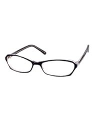 ITALY Designer Style Vintage Fashion Frame Clear Lens Eye Glasses BLACK/CLEAR